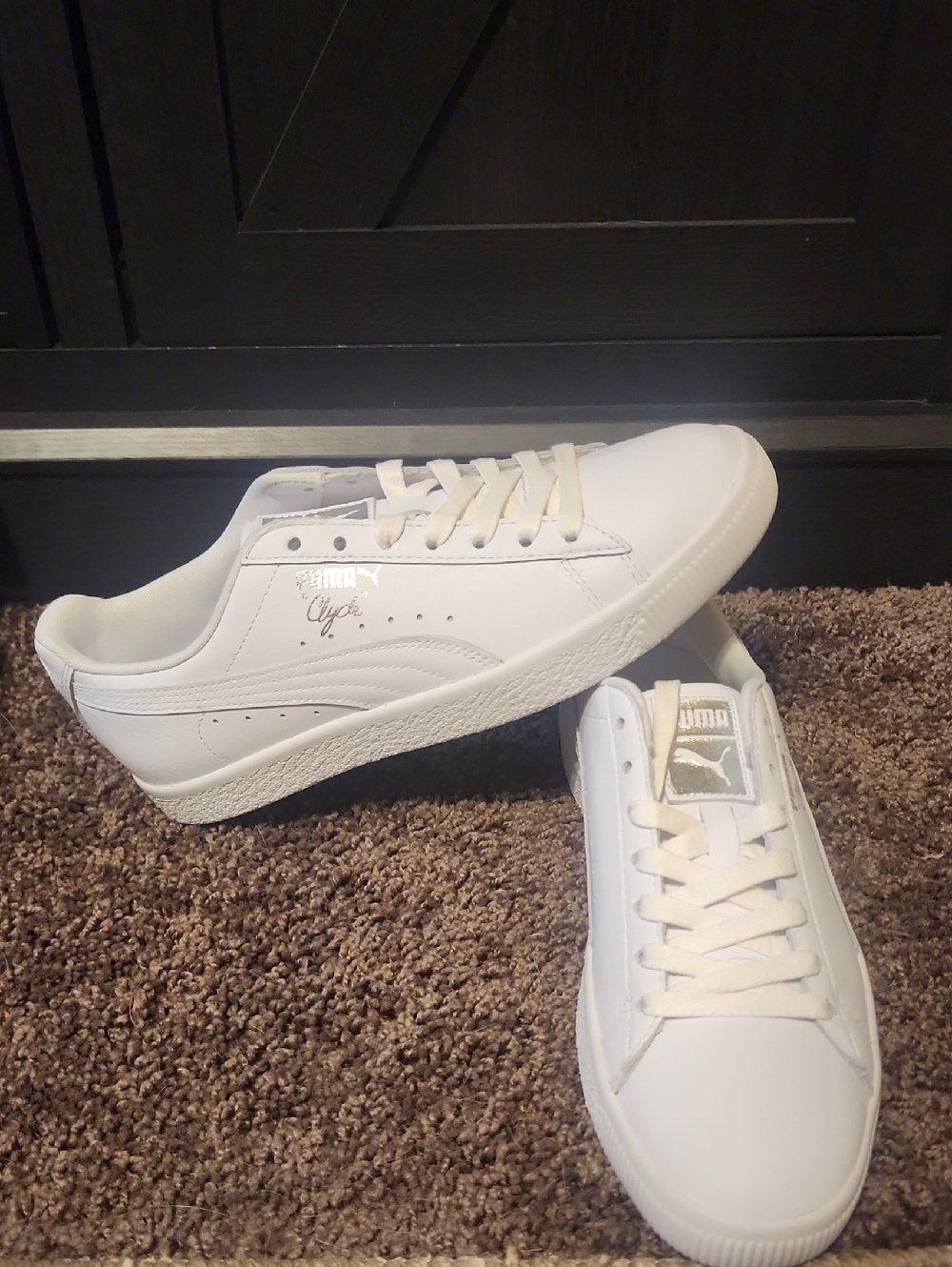 Puma White Low-Top Men’s Sneakers
